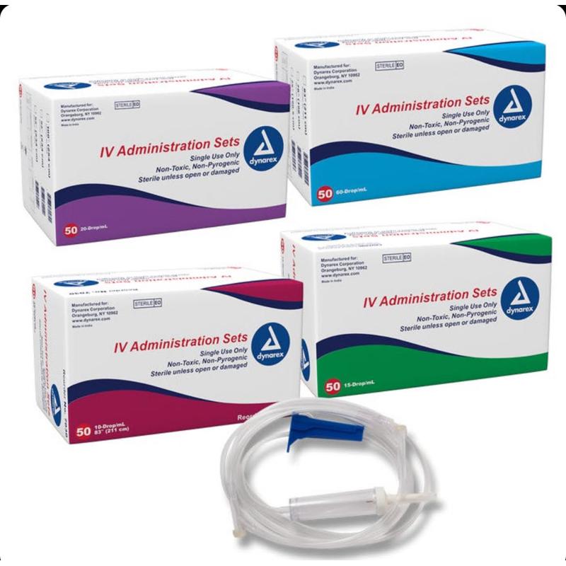 IV Administration Sets – Box of 50
